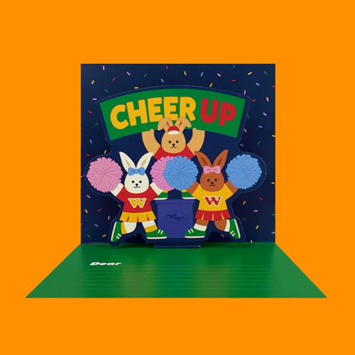 팝업카드 - Cheer Up