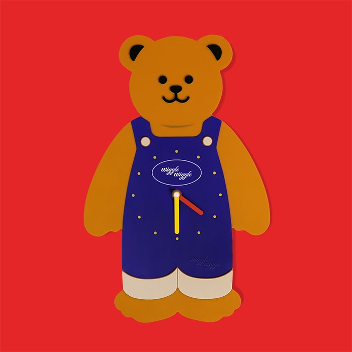벽시계 - Wiggle Bear